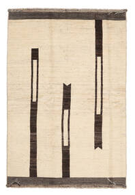  Berber スタイル 絨毯 165X240 ウール ベージュ/ブラック Carpetvista
