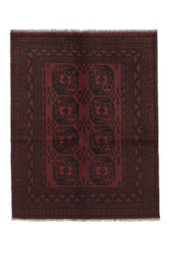  148X189 Afghan Fine Vloerkleed Zwart Afghanistan Carpetvista