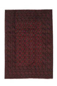  197X286 Medallion Afghan Fine Rug Wool, Carpetvista