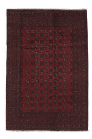  Afghan Fine Rug 200X295 Wool Black Carpetvista