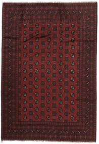  196X287 Medallion Afghan Fine Rug Wool, Carpetvista