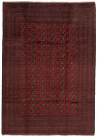  200X282 Medaillon Afghan Fine Teppich Wolle, Carpetvista