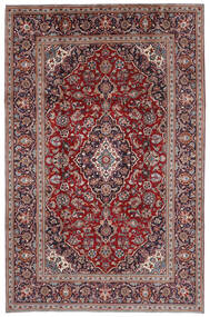 196X307 Keshan Teppe Orientalsk Mørk Rød/Brun (Ull, Persia/Iran) Carpetvista