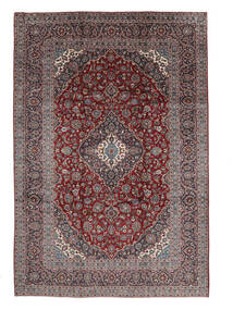 Tappeto Keshan 246X361 Marrone/Rosso Scuro (Lana, Persia/Iran)