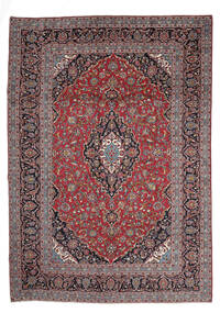 Tapete Oriental Kashan 290X408 Vermelho Escuro/Preto Grande (Lã, Pérsia/Irão)