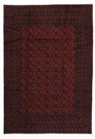 195X288 Medallion Afghan Fine Rug Wool, Carpetvista