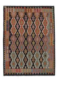  168X226 Kilim Afghan Old Style Rug Wool, Carpetvista