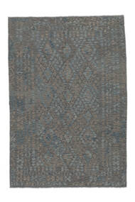 200X295 Kilim Afghan Old Style Rug Oriental Dark Grey/Black (Wool, Afghanistan) Carpetvista