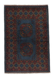  99X148 Medaillon Klein Afghan Fine Teppich Wolle, Carpetvista