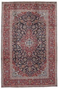  Persialainen Keshan Matot 202X310 Tummanpunainen/Ruskea Carpetvista