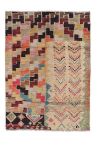 Moroccan Berber - Afghanistan Rug 116X169 Brown/Orange Wool, Afghanistan Carpetvista