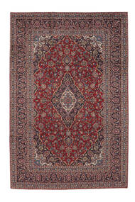 240X360 絨毯 オリエンタル カシャン ダークレッド/ブラック (ウール, ペルシャ/イラン) Carpetvista