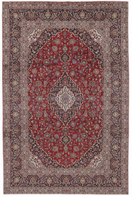 241X371 Alfombra Oriental Keshan Rojo Oscuro/Marrón (Lana, Persia/Irán) Carpetvista