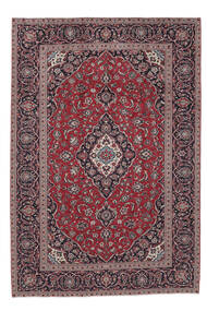  Keshan Rug 245X340 Persian Wool Black/Dark Red Large Carpetvista