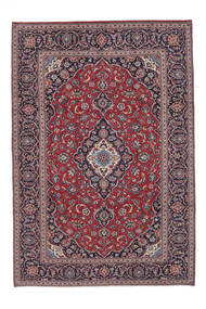  Keshan Rug 240X351 Persian Wool Dark Red/Black Large Carpetvista