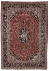 Tappeto Persiano Keshan 288X411 Rosso Scuro/Nero Grandi (Lana, Persia/Iran)