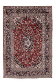 237X354 絨毯 オリエンタル カシャン ダークレッド/ブラック (ウール, ペルシャ/イラン) Carpetvista