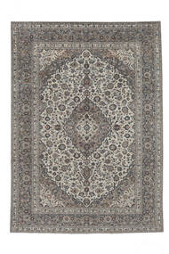  Persian Keshan Rug 292X396 Brown/Dark Grey Carpetvista