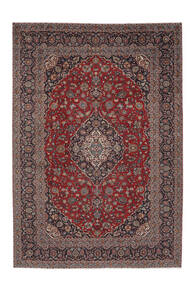  Keshan Rug 296X422 Persian Wool Black/Dark Red Large 