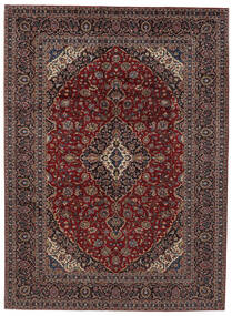  299X409 Keshan Rug Black/Brown Persia/Iran 
