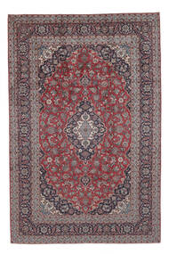  Persischer Keshan Teppich 243X370 Dunkelrot/Braun (Wolle, Persien/Iran)