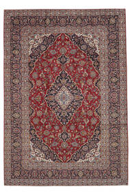 245X353 Alfombra Keshan Oriental Rojo Oscuro/Marrón (Lana, Persia/Irán) Carpetvista