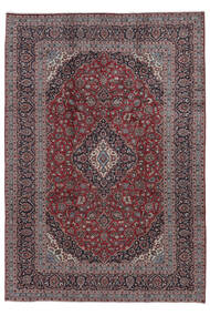 絨毯 オリエンタル カシャン 246X354 ダークレッド/ブラック (ウール, ペルシャ/イラン)