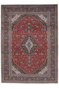  Keshan Rug 303X420 Persian Wool Dark Red/Brown Large Carpetvista