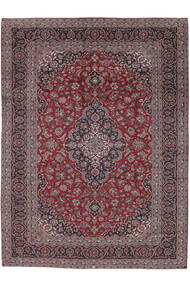 237X333 絨毯 カシャン オリエンタル ダークレッド/ブラック (ウール, ペルシャ/イラン) Carpetvista