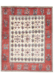 絨毯 ギャッベ キャシュクリ 194X244 ダークレッド/ベージュ (ウール, ペルシャ/イラン)