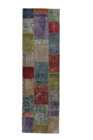  75X251 Small Patchwork Rug Wool, Carpetvista