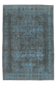  Colored Vintage - Persien/Iran 190X279 Vintage Persa Tapete Lã Azul Escuro/Preto Carpetvista
