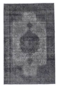 191X302 絨毯 Colored Vintage - Persien/Iran モダン ブラック/ダークグレー (ウール, ペルシャ/イラン) Carpetvista