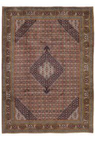  Persian Ardebil Rug 202X288 Brown/Black Carpetvista