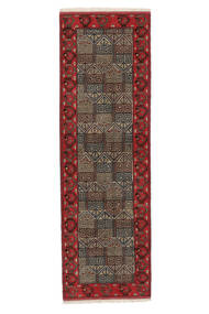 90X290 Turkaman Orientalisk Hallmatta Brun/Svart (Ull, Persien/Iran) Carpetvista