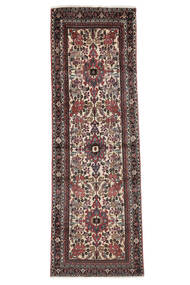 95X277 Afshar Shahre Babak Rug Oriental Runner
 Black/Dark Red (Wool, Persia/Iran) Carpetvista