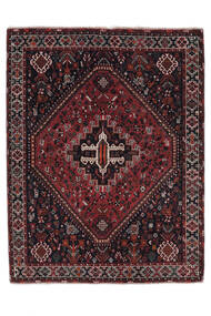Tapete Oriental Shiraz 167X215 Preto/Vermelho Escuro (Lã, Pérsia/Irão)