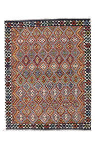 198X252 Kelim Afghan Old Style Matot Matto Itämainen Tummanharmaa/Tummanpunainen (Villa, Afganistan) Carpetvista