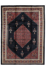 絨毯 ギャッベ キャシュクリ 220X300 ブラック/ダークレッド (ウール, ペルシャ/イラン)