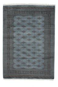 172X246 絨毯 オリエンタル パキスタン ブハラ 3Ply ブラック/ダークブルー (ウール, パキスタン) Carpetvista