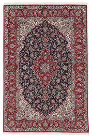  162X237 Qum Kork/Silk Rug Dark Red/Brown Persia/Iran Carpetvista