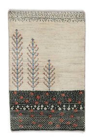 Gabbeh Persia Fine Rug 55X88 Beige/Black Wool, Persia/Iran Carpetvista