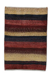  Gabbeh Persia Fine Rug 57X84 Persian Wool Black/Brown Small Carpetvista