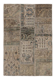 105X153 Patchwork - Persien/Iran Teppich Moderner Braun/Orange (Wolle, Persien/Iran) Carpetvista