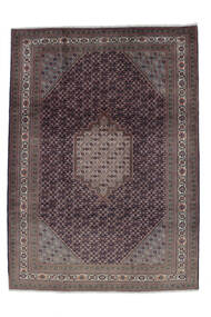  Persischer Ardebil Teppich 225X314 Schwarz/Dunkelrot (Wolle, Persien/Iran)