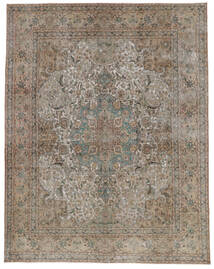 絨毯 カラード ヴィンテージ 310X393 茶色/オレンジ 大きな (ウール, ペルシャ/イラン)