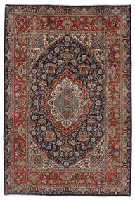  Persian Kashmar Rug 195X294 Black/Brown (Wool, Persia/Iran)