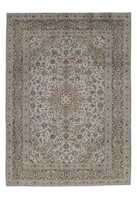 絨毯 カシャン Fine 271X373 茶色/ダークイエロー 大きな (ウール, ペルシャ/イラン)