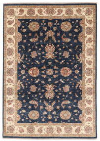  Orientalischer Ziegler Fine Teppich 204X294 Braun/Schwarz Wolle, Pakistan Carpetvista