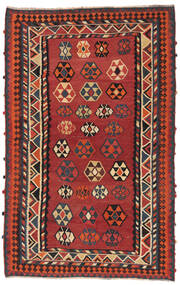 Alfombra Persa Kilim Vintage 171X279 Rojo Oscuro/Negro (Lana, Persia/Irán)